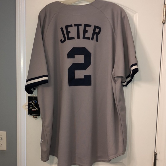 Derek Jeter NYY #2 MLB Jersey XXL Road Jersey NWT - Picture 5 of 6